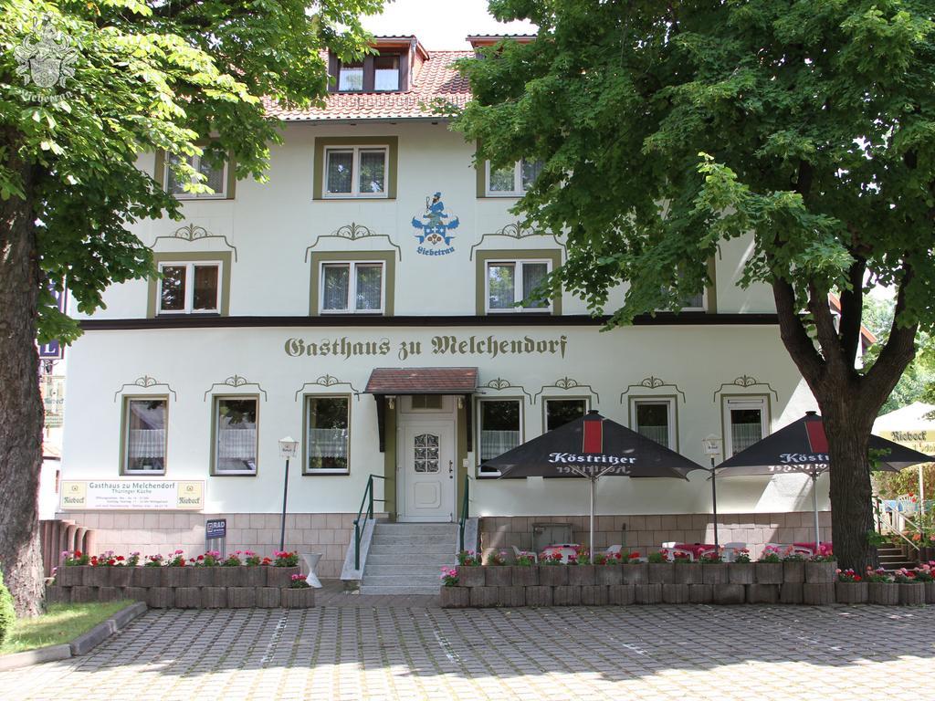 Hotel Garni Melchendorf Erfurt Exterior foto